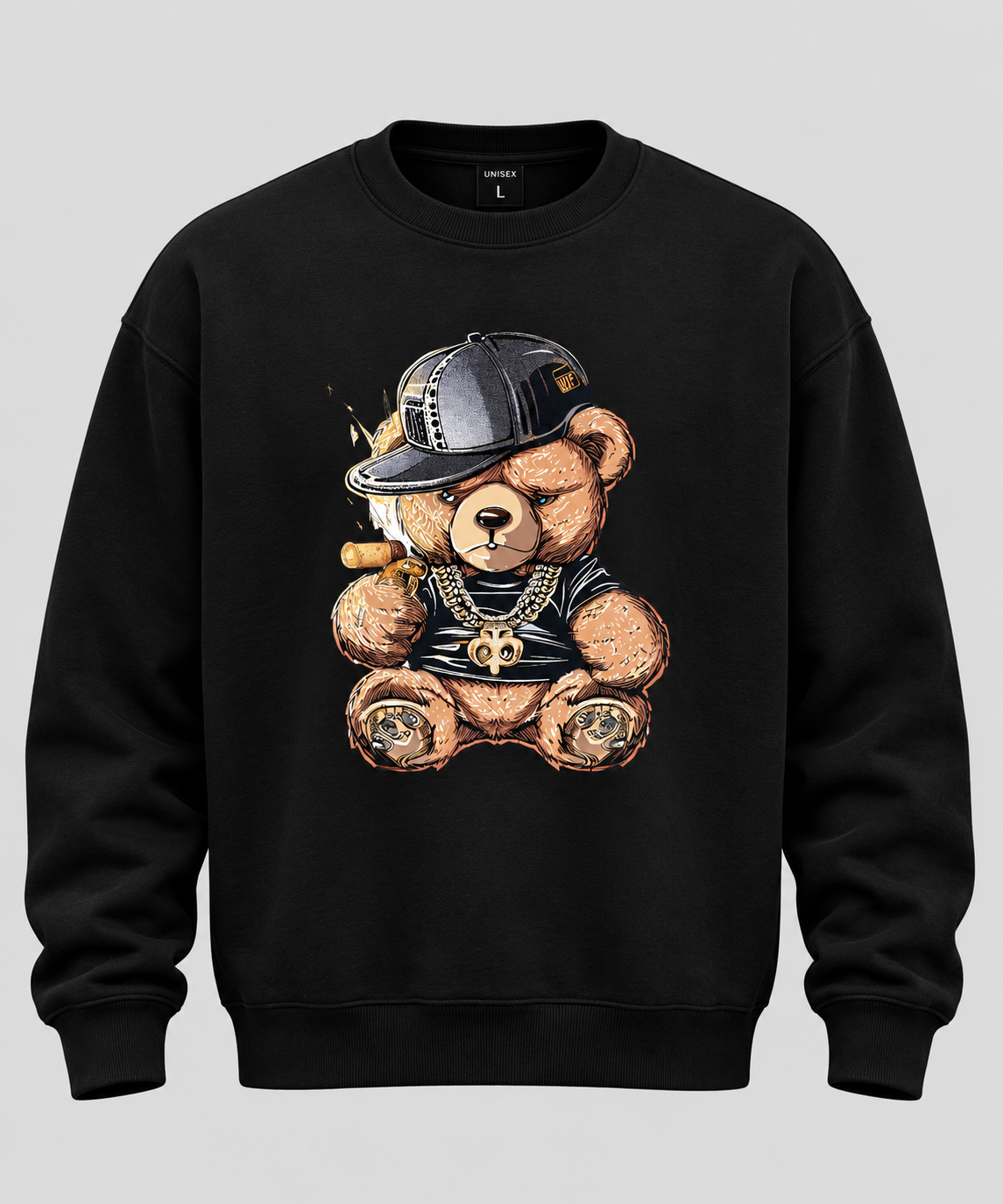 Premium Unisex Fleece Sweatshirt – 300 GSM Cotton Blend