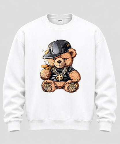 Premium Unisex Fleece Sweatshirt – 300 GSM Cotton Blend