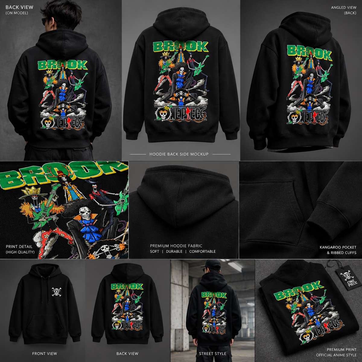 Classic Heavyweight Cotton Fleece Hoodie – 300 GSM Unisex